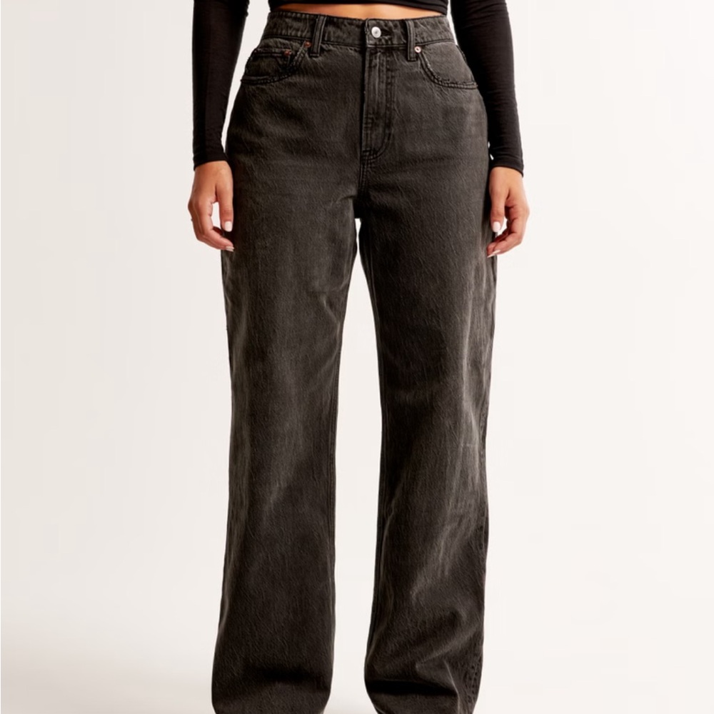 Abercrombie High Rise Loose - 25 Short Curve Love